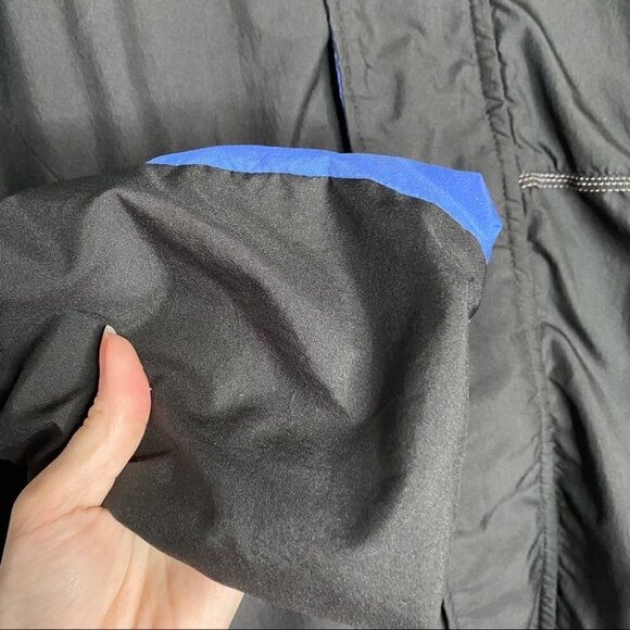 Vintage Gore Tex In Sport Black Blue Windbreaker Jacket - Picture 3 of 8